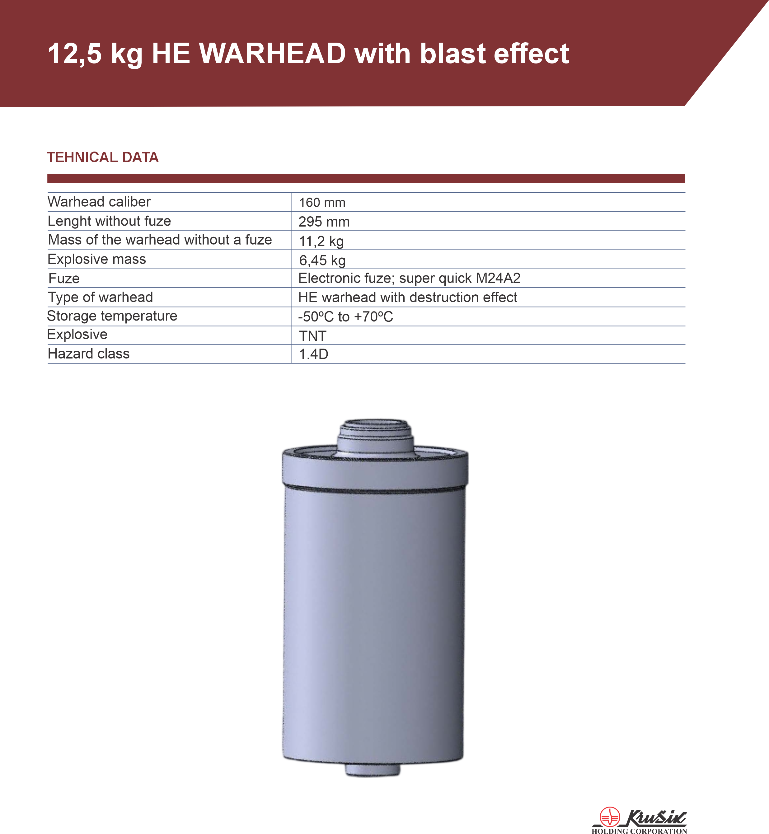 125kgwarhead